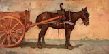 Giovanni Bartolena, Cavallo con carro