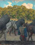 Luigi Gioli, Il trasporto del carbone