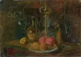 Natura morta by Ludovico Tommasi, pastel on cardboard applicato on panel, offered Apr 2012