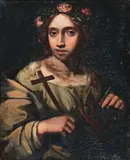 Simone Pignoni, Santa Margherita d'Antiochia, oil on canvas