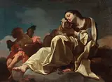 Corrado Giaquinto, Sant'Agnese: Allegoria della Mansuetudine