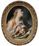 Ignazio Stern, Maddalena penitente, oil on canvas