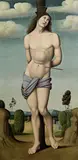 San Sebastiano by Francesco Raibolini detto il Francia, oil on panel, offered Apr 2012