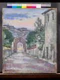 Ardengo Soffici, Porta di Farfa a sera