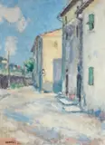 Ardengo Soffici, Case a Poggio a Caiano
