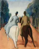 Virgilio Guidi, La cavalcata