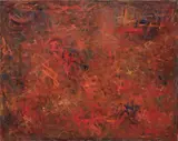 Mario Mafai, Giorni felici, 1959, oil on canvas