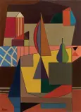 Atanasio Soldati, La pera sacra, 1947, oil on canvas