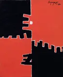 Giuseppe Capogrossi, Superficie 359, 1960, oil on canvas