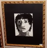 Enrico Baj, Gigi, 1954, ink on paper