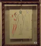 Enrico Baj, Tre nudi