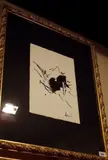 Enrico Baj, Senza titolo, ink on paper