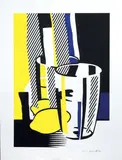 Roy Lichtenstein, Before the Mirror, 1975, lithograph con screenprint a colori on paper Rives