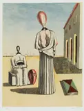 Le Muse inquietanti by Giorgio de Chirico, 1976, lithograph a, offered Dec 2011