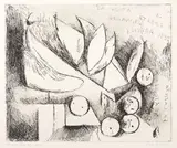 La caduta dell'angelo by Marino Marini, 1972, etching and puntasecca, offered Dec 2011