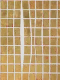 Remo Bianco, Variazione, 1982, enamel and oro on canvas board