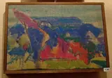 Attilio Forgioli, Senza titolo, 1991, oil on canvas