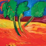 Mimmo Germana, Senza titolo, 1990, oil on canvas