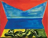 Onirica by Virgilio Guidi, 1974, oil on canvas, offered Dec 2011
