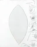 Cesare Berlingeri, Senza titolo, 1993, mixed media on paper