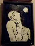 Bruno Landi, Abbandono, 1995, oil on canvas
