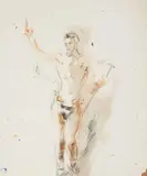 Filippo de Pisis, Lotto di quattro opere su carta