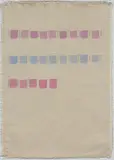 Giorgio Griffa, Orizzontale, 1972, acrylic on canvas