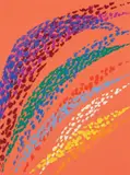 Eclir II by Piero Dorazio, 2005, acrylic on canvas, offered Dec 2011