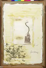 Claudio Costa, Senza titolo, 1979, mixed media and collage on card