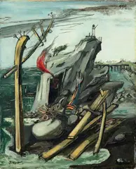 Épaves by Francis Gruber, 1937, oil on canvas, offered Dec 2011