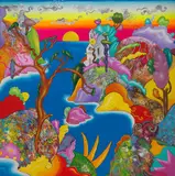 Grande nuovo modo di guardare il paesaggio - Piccola baia by Luca Alinari, acrylic on canvas tesa on panel, offered Dec 2011