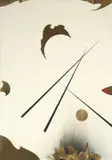 Piergiorgio Colombara, Dopo la battaglia, 1983, mixed media on canvas