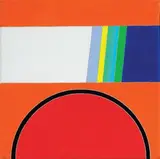 Eugenio Carmi, Quando il sole tramonta, 2007, acrylic on canvas