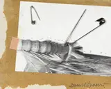 Daniel Spoerri, Spingole francesi, 1993, collage on paper