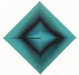 Toni Costa, Dinamica visuale, 1971, mixed media and pvc on panel