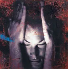 Pier Toffoletti, Figura luminescente, mixed media on canvas