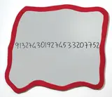 Frattali by Michelangelo Pistoletto, 1999, acrylic on specchio sagomato, offered Dec 2011
