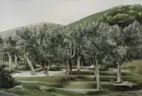 Franz Baumgartner, Senza titolo, 1998, oil on canvas