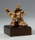 Willem de Kooning, Sitting Figure (dalla serie Leda and the Swan), 1987, scultura in bronze