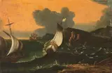 Bartolomeo Pedon, Marina con tempesta