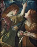 Giulio Cesare Procaccini, Annunciazione, oil on canvas