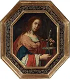 Cesare Dandini, Santa Lucia, oil on canvas
