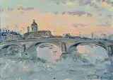 Enzo Pregno, L'Arno e la chiesa del Cestello