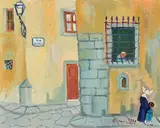 Rodolfo Marma, Angolo di via Sguazza