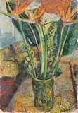 Vaso di fiori by Guido Borgianni, 1965, oil on canvas, offered Oct 2011