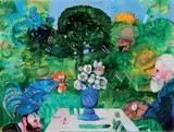 Risveglio by Antonio Possenti, oil on canvas board, offered Oct 2011