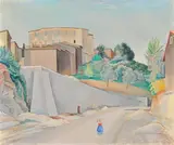 Onofrio Martinelli, Paesaggio, 1938, oil on canvas