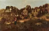 Giovanni Battista Filosa, Pastorella con gregge