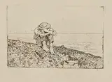 Giovanni Fattori, Ragazzo seduto in riva al mare