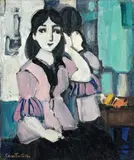 Domenico Cantatore, Donna allo specchio